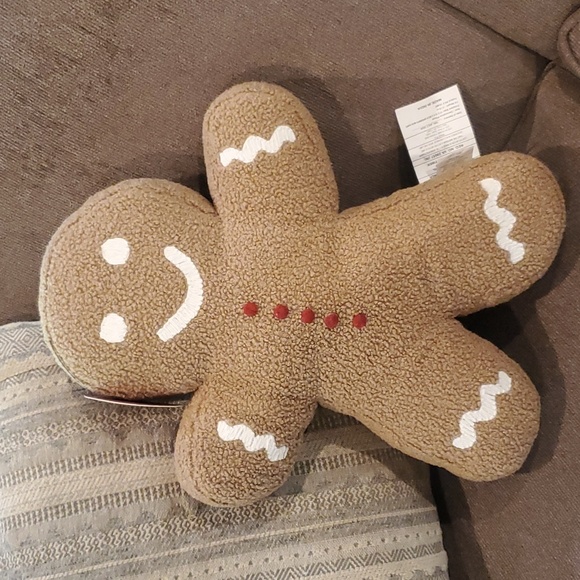 Gingerbread Man Pillow-NWT - Picture 1 of 4